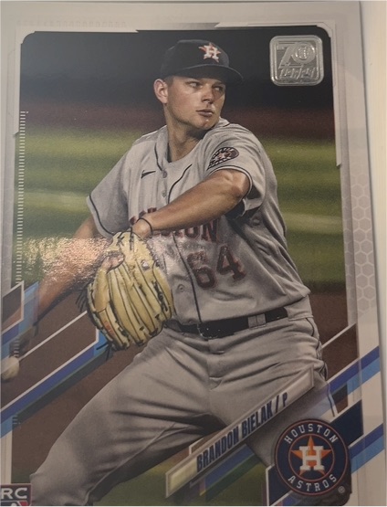2021 Topps Series 1 Baseball #193 Brandon Bielak — front
