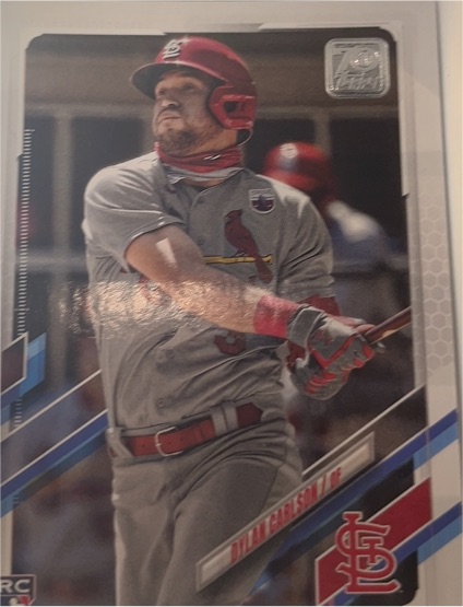 2021 Topps #285 Dylan Carlson — front