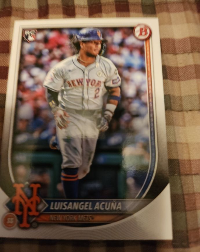 2025 Bowman #83 Luisangel Acuña — front