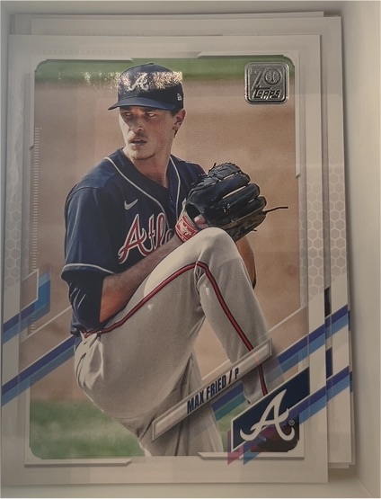 2021 Topps #9 Max Fried Jr — front