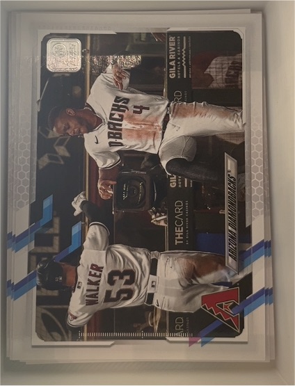 2021 Topps #287 Christian Walker — front