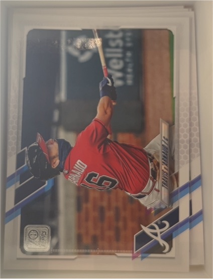 2021 Topps #101 Travis d'Arnaud Atlanta Braves — front