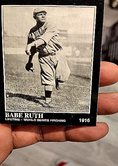 1992 Megacards The Babe Ruth Collection #4 Babe Ruth — front