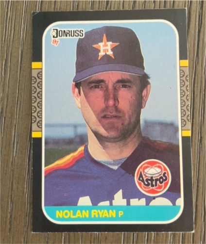 1987 Donruss #138 Nolan Ryan — front