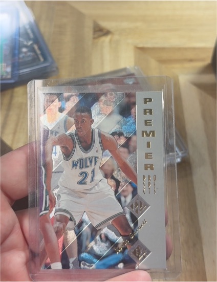1995-96 Upper Deck SP Premier #159 Kevin Garnett Rookie — front
