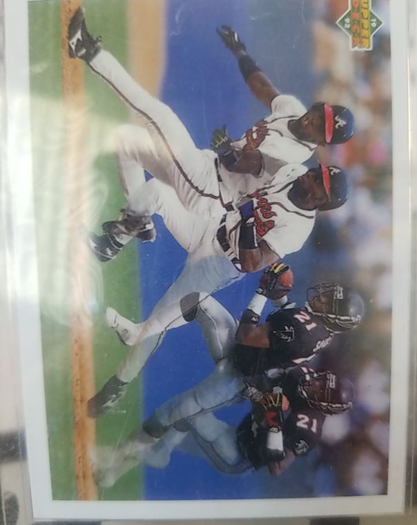 1992 Upper Deck #SP3 Deion Sanders — front