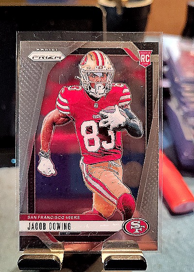 2024 Panini Prizm #335 Jacob Cowing Rookie — front