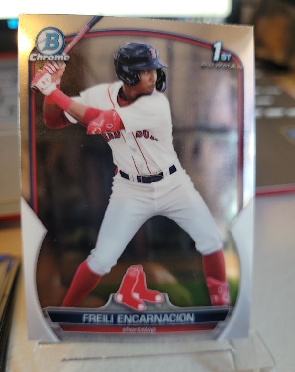 2023 Bowman Chrome Prospects #BCP-117 Freili Encarnacion — front