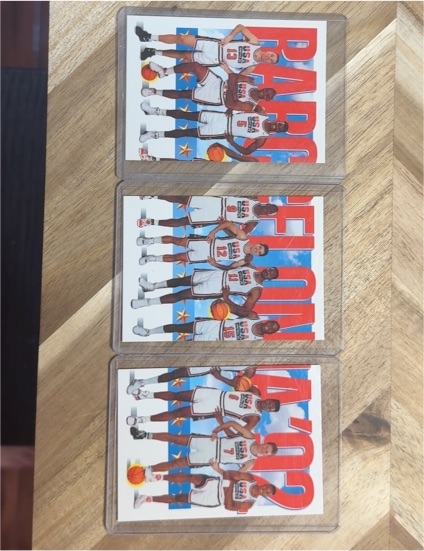 1991-92 Skybox USA Basketball Dream Team #544-546 Michael Jordan — front