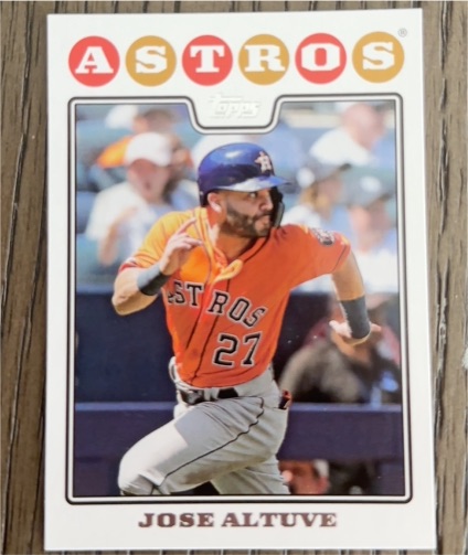 2020 Topps Topps Choice #TC-21 Jose Altuve — front