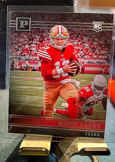 2022 Panini Chronicles #PA-19 Brock Purdy Rookie Card — front