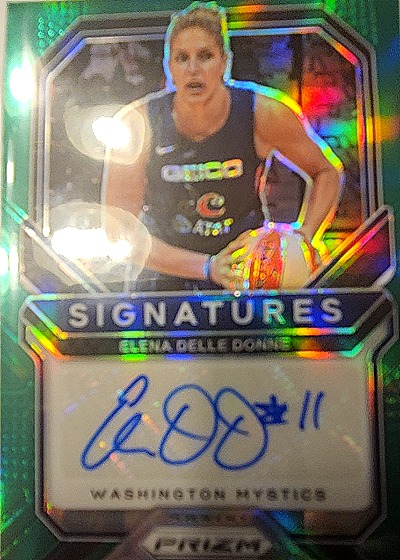 2021 Panini Prizm WNBA Signatures #SG-EDD Elena Delle Donne — front