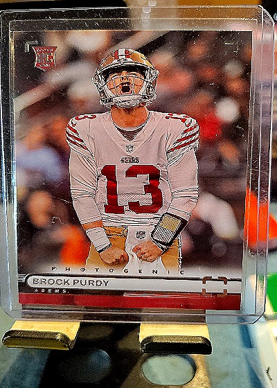 2022 Panini Chronicles Photogenic #PH-36 Brock Purdy — front