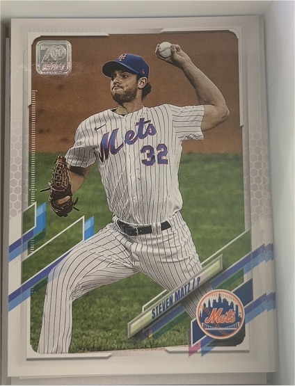 2021 Topps Series 1 #56 Steven Matz — front