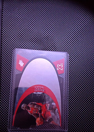 1997 Upper Deck SPx Die-Cut #5 Michael Jordan — front