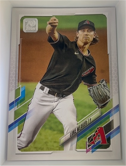 2021 Topps Series 1 #28 Luke Weaver — front