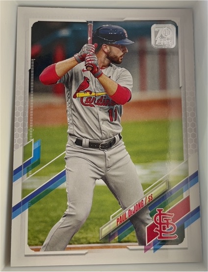 2021 Topps #102 Paul DeJong — front