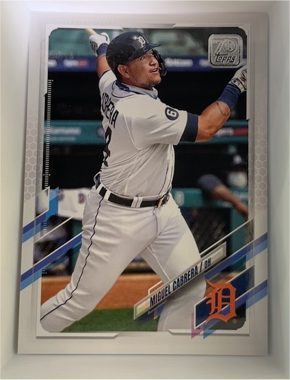 2021 Topps Opening Day #105 Miguel Cabrera — front