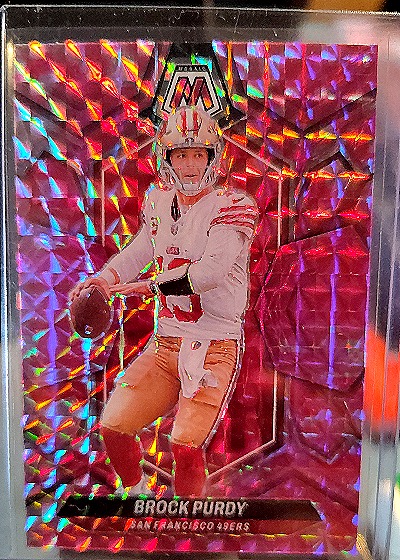 2024 Panini Mosaic #190 Brock Purdy — front