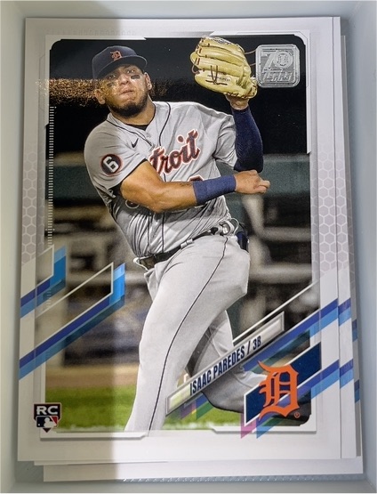 2021 Topps Series 1 #65 Isaac Paredes — front