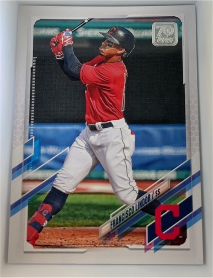2021 Topps #309 Francisco Lindor — front