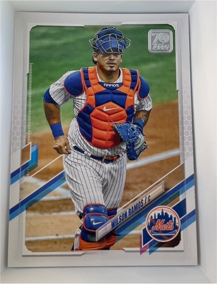 2021 Topps #127 Wilson Ramos — front