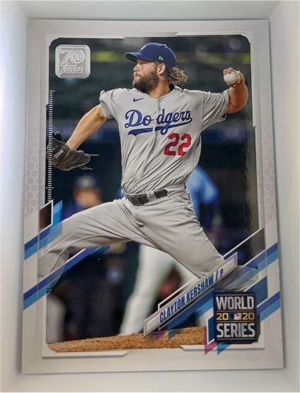 2021 Topps Series 1 #179 Clayton Kershaw — front