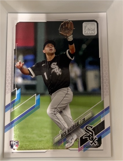 2021 Topps #197 Nick Madrigal — front