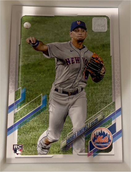 2021 Topps 70th Anniversary Celebration #53 Andres Gimenez — front