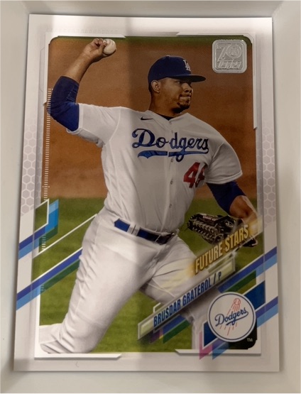 2021 Topps Series 1 #85 Brusdar Graterol Future Stars — front