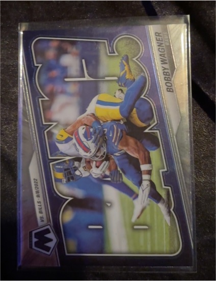 2023 Panini Mosaic #B-BW Bobby Wagner Bang! — front