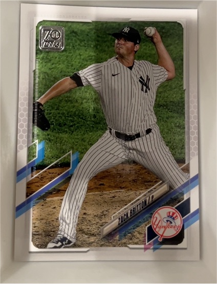 2021 Topps #254 Zack Britton — front