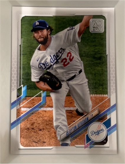 2021 Topps #67 Clayton Kershaw — front
