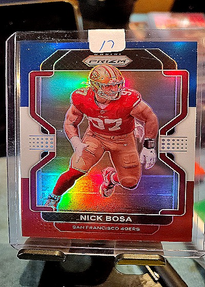 2021 Panini Prizm Football #58 Nick Bosa — front