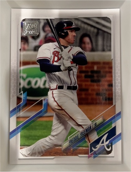 2021 Topps #120 Freddie Freeman — front