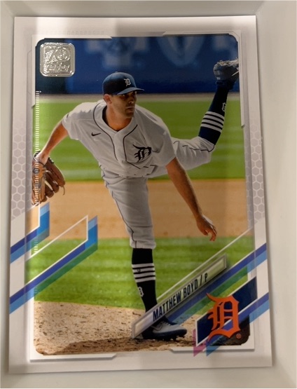 2021 Topps #121 Matthew Boyd — front