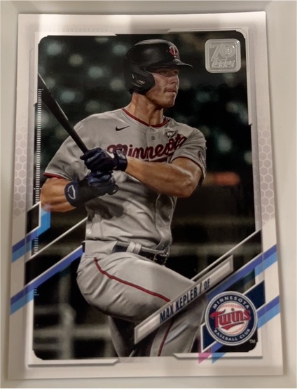 2021 Topps #11 Max Kepler — front