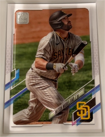 2021 Topps #38 Mitch Moreland — front