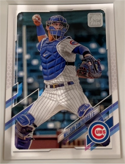 2021 Topps #165 Willson Contreras — front