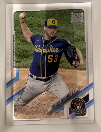 2021 Topps #135 Brandon Woodruff — front