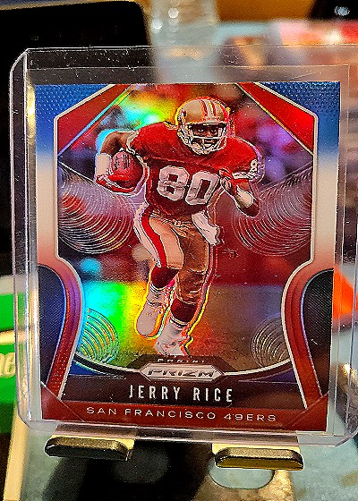 2019 Panini Prizm #80 Jerry Rice — front