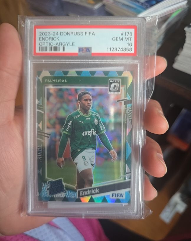 2023-24 Donruss FIFA #176 Endrick Optic-Argyle — front