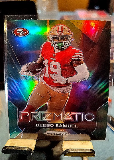 2023 Panini Prizm Prizmatic #17 Deebo Samuel — front