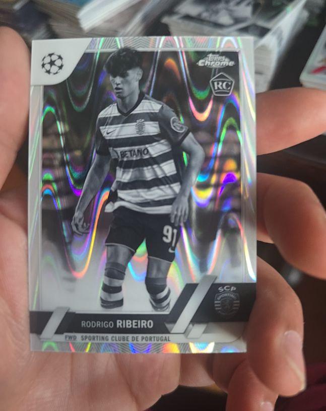 2022-23 Topps Chrome UEFA Club Competitions #194 Rodrigo Ribeiro — front