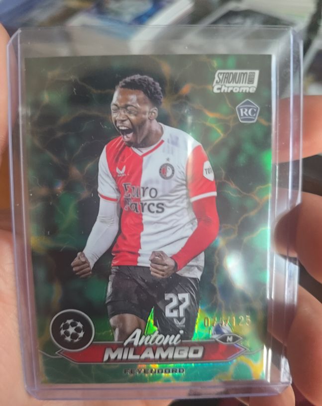 2023-24 Topps Stadium Club Chrome UEFA #49 Antoni Milambo — front