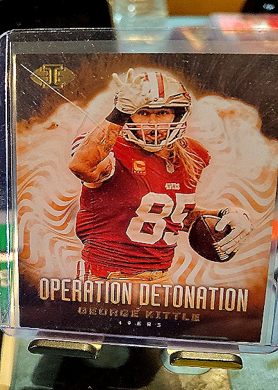 2023 Panini Illusions Operation Detonation #5 George Kittle — front