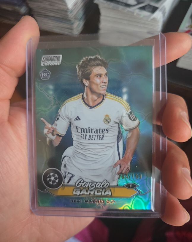 2023-24 Topps Stadium Club Chrome UEFA #66 Gonzalo Garcia — front