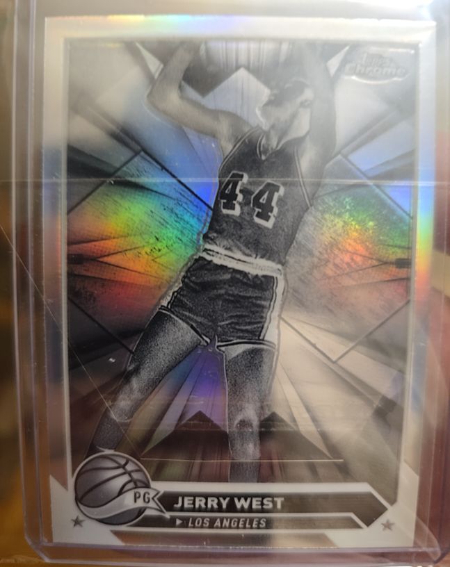 2023-24 Topps Chrome #125 Jerry West — front