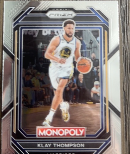 2022-23 Panini Prizm Monopoly #29 Klay Thompson — front