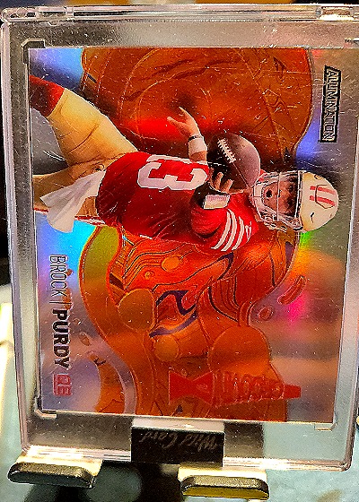 2023 Panini Wild Card Alumination Groovin' #Brock Purdy — front